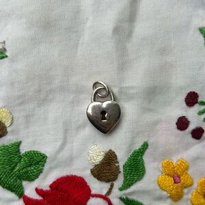 Sterling Silver 925 Heart Lock (2 for $30)